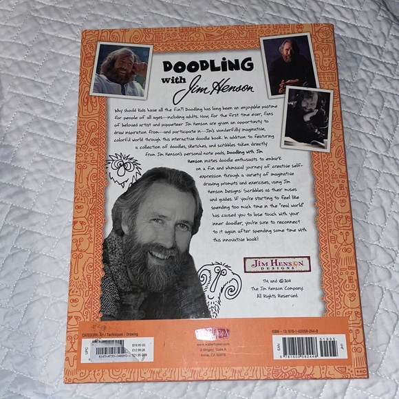 Doodling with Jim Henson book. 127 pages. Never used. - Picture 5 of 12